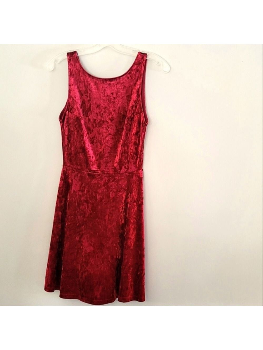 H&M Women's Sleeveless Backless Velvet Dress Size 6